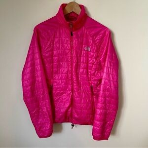 The North Face Pink Puffer Jacket Packable Outdoors Size Medium